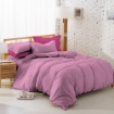 Picture of ai by AKEMI ColourJoy Collection Fitted Sheet Set | 100% MicroXT 550TC - Fiffy Pink (Super Single/Queen/King)