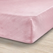 Picture of ai by AKEMI Colourkissed Collection Fitted Sheet Set | 100% MicroXT 620TC - Yumena, Peaches Pink (Super Single/Queen/King)