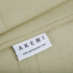 Picture of AKEMI TENCEL™ Modal Earnest Fitted Sheet Set | 100% TENCEL™ Modal 880TC - Manaro, Hay Cream (Super Single/ Queen/ King)
