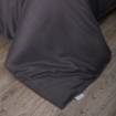 Picture of AKEMI TENCEL™ Modal Earnest Quilt Cover Set | 100% TENCEL™ Modal 880TC - Manaro, Grey (Super Single/ Queen/ King)