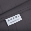 Picture of AKEMI TENCEL™ Modal Earnest Quilt Cover Set | 100% TENCEL™ Modal 880TC - Manaro, Grey (Super Single/ Queen/ King)
