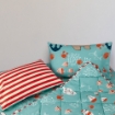 Picture of AKEMI Cotton Essentials Jovial Kids Comforter Set 650TC - Ahoy Mates (Super Single/ Queen/ King)