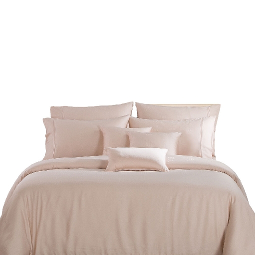 Picture of AKEMI TENCEL™ Modal Earnest Quilt Cover Set 880TC - Zendeya, Nara Nude (Super Single/ Queen/ King)