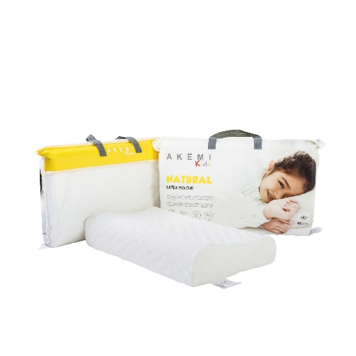 Picture of AKEMI Kids Natural Latex Pillow (49cm x 29cm + 7/9cm)