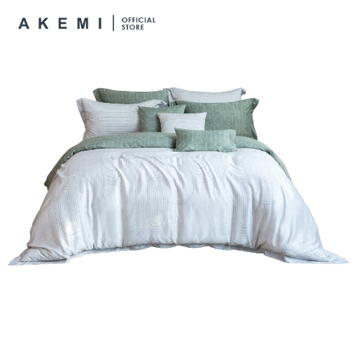 Picture of AKEMI TENCEL™ Modal Ardent Fitted Sheet Set | 100% TENCEL™ Modal 900TC (Super Single/ Queen/ King)