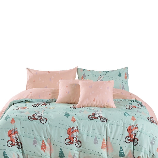 Picture of AKEMI Cotton Select Cheeky Cheeks Fitted Sheet Set 850TC (Super Single/ Queen/ King)