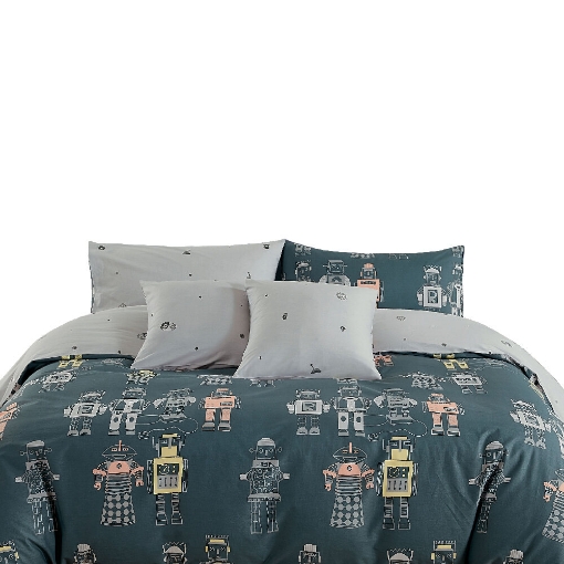 Picture of AKEMI Cotton Select Cheeky Cheeks Quilt Cover Set 850TC (Super Single/ Queen/ King)