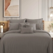 Picture of AKEMI TENCEL™ Lyocell Accord Quilt Cover Set 930TC  - Ground Grey (SS/Q/K/ SK)