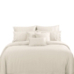 Picture of AKEMI TENCEL™ Lyocell Accord Quilt Cover Set 930TC  - Sugar White (SS/Q/K/SK)