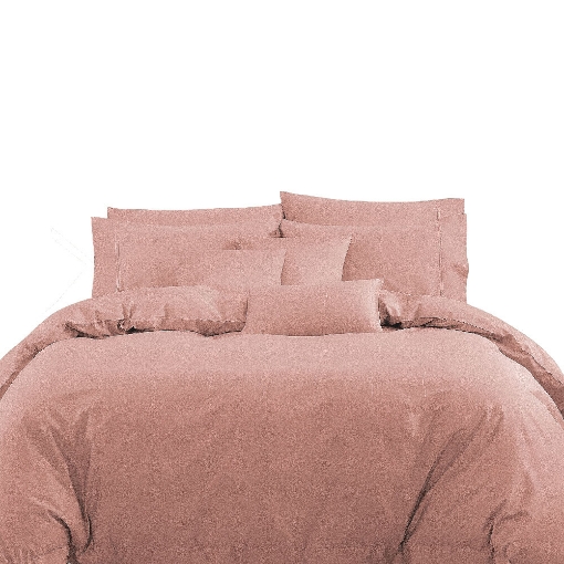 Picture of AKEMI Cotton Select Affinity Fitted Sheet Set | 100% Cotton -Lorra 880TC  - Cotta Blush (SS / Q / K)