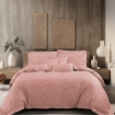 Picture of AKEMI Cotton Select Affinity Fitted Sheet Set | 100% Cotton -Lorra 880TC  - Cotta Blush (SS / Q / K)