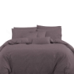 Picture of AKEMI Cotton Select Affinity Fitted Sheet Set | 100% Cotton -Lorra 880TC  - Velvet Plum (SS / Q / K)