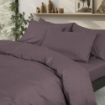 Picture of AKEMI Cotton Select Affinity Fitted Sheet Set | 100% Cotton -Lorra 880TC  - Velvet Plum (SS / Q / K)