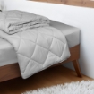 Picture of AKEMI Cotton Select Affinity Quilt Cover Set | 100% Cotton 880TC - Rimini  - Pure White (SS / Q / K)