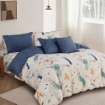 Picture of AKEMI Cotton Select Cheeky Cheeks Fitted Sheet Set 730TC  - Toolbox (SS/ Q/ K)