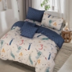 Picture of AKEMI Cotton Select Cheeky Cheeks Fitted Sheet Set 730TC  - Toolbox (SS/ Q/ K)