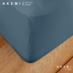 Picture of Akemi Cotton Select Colour Array Fitted Sheet 750TC  - Harbour Blue (SS/ Q/ K) 1 PC