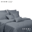 Picture of Akemi Cotton Select Colour Array Fitted Sheet 750TC  - Matte Grey (SS/ Q/ K) 1 PC