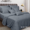 Picture of Akemi Cotton Select Colour Array Fitted Sheet 750TC  - Matte Grey (SS/ Q/ K) 1 PC