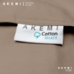 Picture of Akemi Cotton Select Colour Array Fitted Sheet 750TC  - Seed Beige (SS/ Q/ K) 1 PC