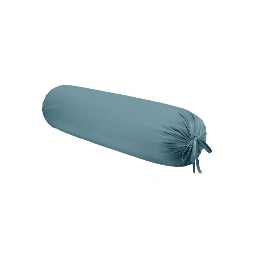 Picture of AKEMI Cotton Essentials Colour Home Divine Bolster Case 600TC  - Abbys Blue (1pc)