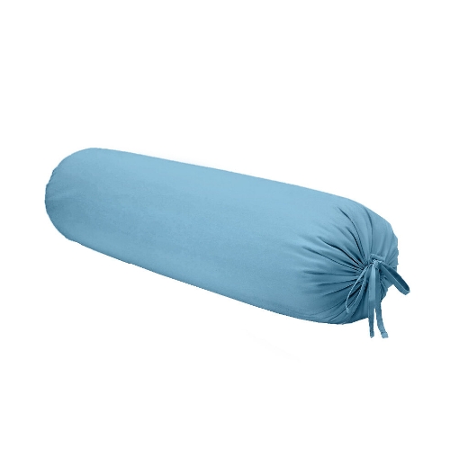 Picture of AKEMI Cotton Essentials Colour Home Divine Bolster Case 600TC  - Aquo Blue (1pc)