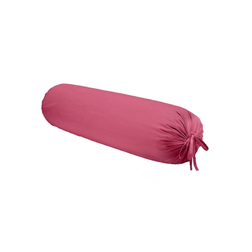 Picture of AKEMI Cotton Essentials Colour Home Divine Bolster Case 600TC  - Flamingo Pink (1pc)