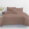 Picture of AKEMI Cotton Essentials Colour Home Divine Fitted Sheet Set 600TC  - Blush Rosewood (SS/ Q/ K)