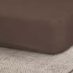 Picture of AKEMI Cotton Essentials Colour Home Divine Fitted Sheet Set 600TC  - Brick Brown (SS/ Q/ K)