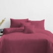 Picture of AKEMI Cotton Essentials Colour Home Divine Fitted Sheet Set 600TC  - Flamingo Pink (SS/ Q/ K)