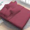 Picture of AKEMI Cotton Essentials Colour Home Divine Fitted Sheet Set 600TC  - Flamingo Pink (SS/ Q/ K)