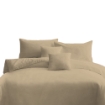 Picture of AKEMI Cotton Essentials Colour Home Divine Fitted Sheet Set 600TC  - Maple Beige (SS/ Q/ K)