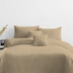 Picture of AKEMI Cotton Essentials Colour Home Divine Fitted Sheet Set 600TC  - Maple Beige (SS/ Q/ K)