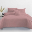 Picture of AKEMI Cotton Essentials Colour Home Divine Fitted Sheet Set 600TC  - Rosewater Pink (SS/ Q/ K)