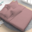 Picture of AKEMI Cotton Essentials Colour Home Divine Fitted Sheet Set 600TC  - Rosewater Pink (SS/ Q/ K)