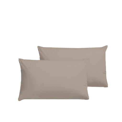 Picture of AKEMI Cotton Essentials Colour Home Divine Pillow Case 600TC  - Ashen Taupe (2pc)