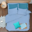 Picture of ai by AKEMI ColourJoy Collection Comforter Set | 100% MicroXT 650TC  - Fun Blue (SS/Q/K)