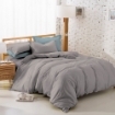 Picture of ai by AKEMI ColourJoy Collection Comforter Set | 100% MicroXT 650TC  - Vendar Grey (SS/Q/K)