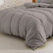 Picture of ai by AKEMI ColourJoy Collection Comforter Set | 100% MicroXT 650TC  - Vendar Grey (SS/Q/K)