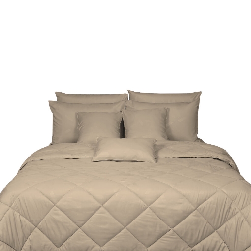 Picture of ai by AKEMI Colourkissed Collection Comforter Set | 100% MicroXT 700TC - Hallie  - Bliss Cream (SS/Q/K)