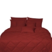 Picture of ai by AKEMI Colourkissed Collection Comforter Set | 100% MicroXT 620TC - Abinus  - Gaudi Red (SS/Q/K)