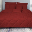 Picture of ai by AKEMI Colourkissed Collection Comforter Set | 100% MicroXT 620TC - Abinus  - Gaudi Red (SS/Q/K)