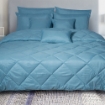 Picture of ai by AKEMI Colourkissed Collection Comforter Set | 100% MicroXT 620TC - Abinus  - Iceberg Blue (SS/Q/K)