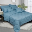 Picture of ai by AKEMI Colourkissed Collection Comforter Set | 100% MicroXT 620TC - Abinus  - Iceberg Blue (SS/Q/K)