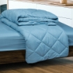 Picture of ai by AKEMI Colourkissed Collection Comforter Set | 100% MicroXT 620TC - Abinus  - Iceberg Blue (SS/Q/K)