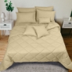 Picture of ai by AKEMI Colourkissed Collection Comforter Set | 100% MicroXT 620TC - Abinus  - Oeuf Cream (SS/Q/K)