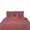 Picture of ai by AKEMI Colourkissed Collection Comforter Set | 100% MicroXT 700TC - Hallie  - Peony Pink (SS/Q/K)