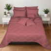 Picture of ai by AKEMI Colourkissed Collection Comforter Set | 100% MicroXT 700TC - Hallie  - Peony Pink (SS/Q/K)