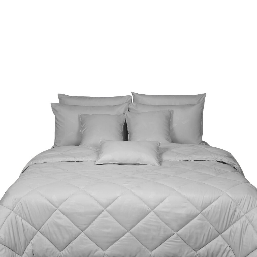 Picture of ai by AKEMI Colourkissed Collection Comforter Set | 100% MicroXT 700TC - Hallie  - Pure White (SS/Q/K)