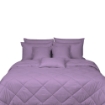 Picture of ai by AKEMI Colourkissed Collection Comforter Set | 100% MicroXT 700TC - Hallie  - Radiant Purple (SS/Q/K)